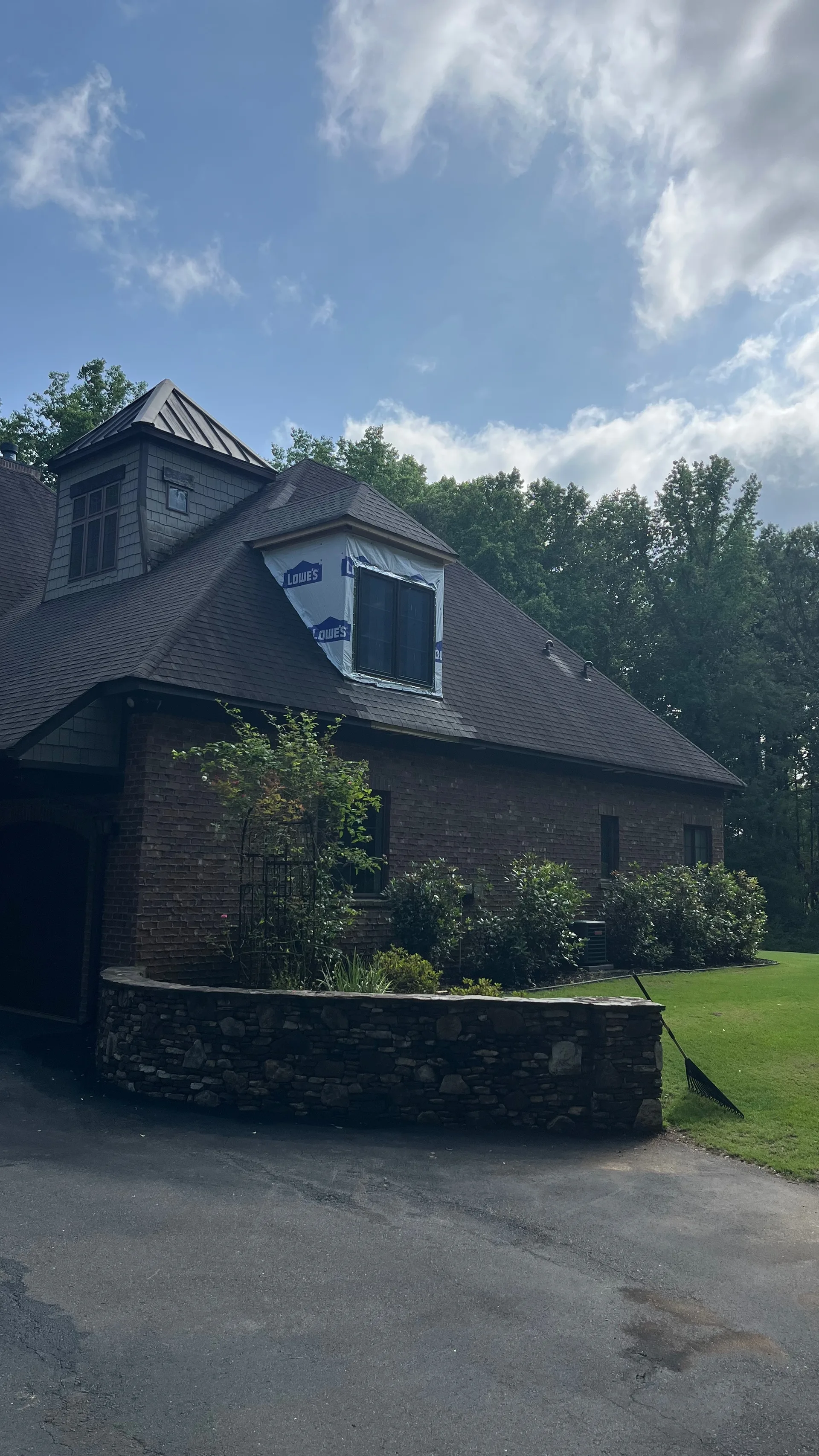 New dormer framed into existing roofline creating fifth bedroom — York County SC